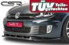 Cupspoilerlippe Spoilerschwert VW Golf 6 GTI GTD CSL007 