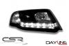 Design Scheinwerfer Audi A6 LED Dayline black SW068 