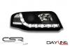 Design Scheinwerfer Audi A6 B4 LED Dayline black SW096 