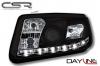 Design Scheinwerfer VW Bora LED Dayline black SW100 