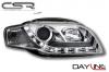 Design Scheinwerfer Audi A4 B7 LED Dayline chrom SW101 