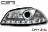 Design Scheinwerfer Seat Ibiza 6L Dayline chrom SW111 